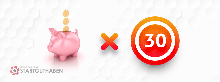 Umsatzbedingungen für Startbonus